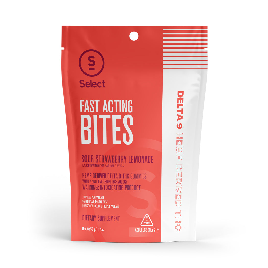 Select Fast-Acting Delta-9 Bites